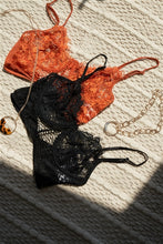 Load image into Gallery viewer, Lexy Cropped Cami Bralette - Black