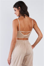 Load image into Gallery viewer, Lexy Cropped Cami Bralette - Nude