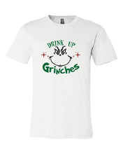 Load image into Gallery viewer, Grinch Face Drink Up Grinches Boutique Tee
