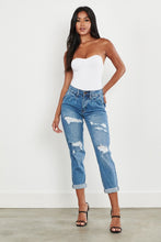 Load image into Gallery viewer, High Waisted Boyfriend Jeans

