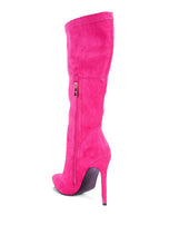 Load image into Gallery viewer, Playdate Pointed Toe High Heeled Calf Boot
