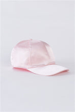 Load image into Gallery viewer, Pink Satin Baseball Cap
