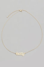 Load image into Gallery viewer, Bossy Necklace
