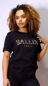 BALLIN  Paris T-Shirt - Black