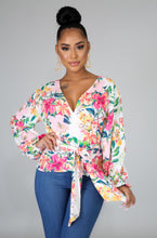 Load image into Gallery viewer, Blooming Wrap Blouse

