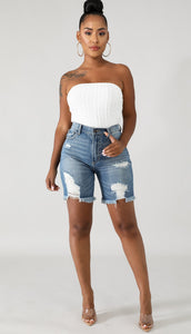 Lace Me Up Bodysuit - Neon Green