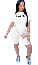Load image into Gallery viewer, SO OVER IT T-SHIRT -  WHITE
