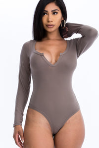 Selene Bodysuit - Taupe